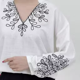 بلوز زنانه گلدوزی زارا