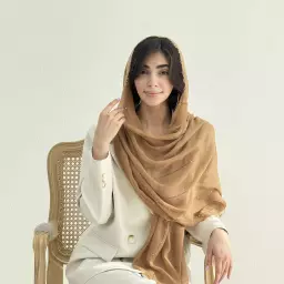 شال زنانه پولکی