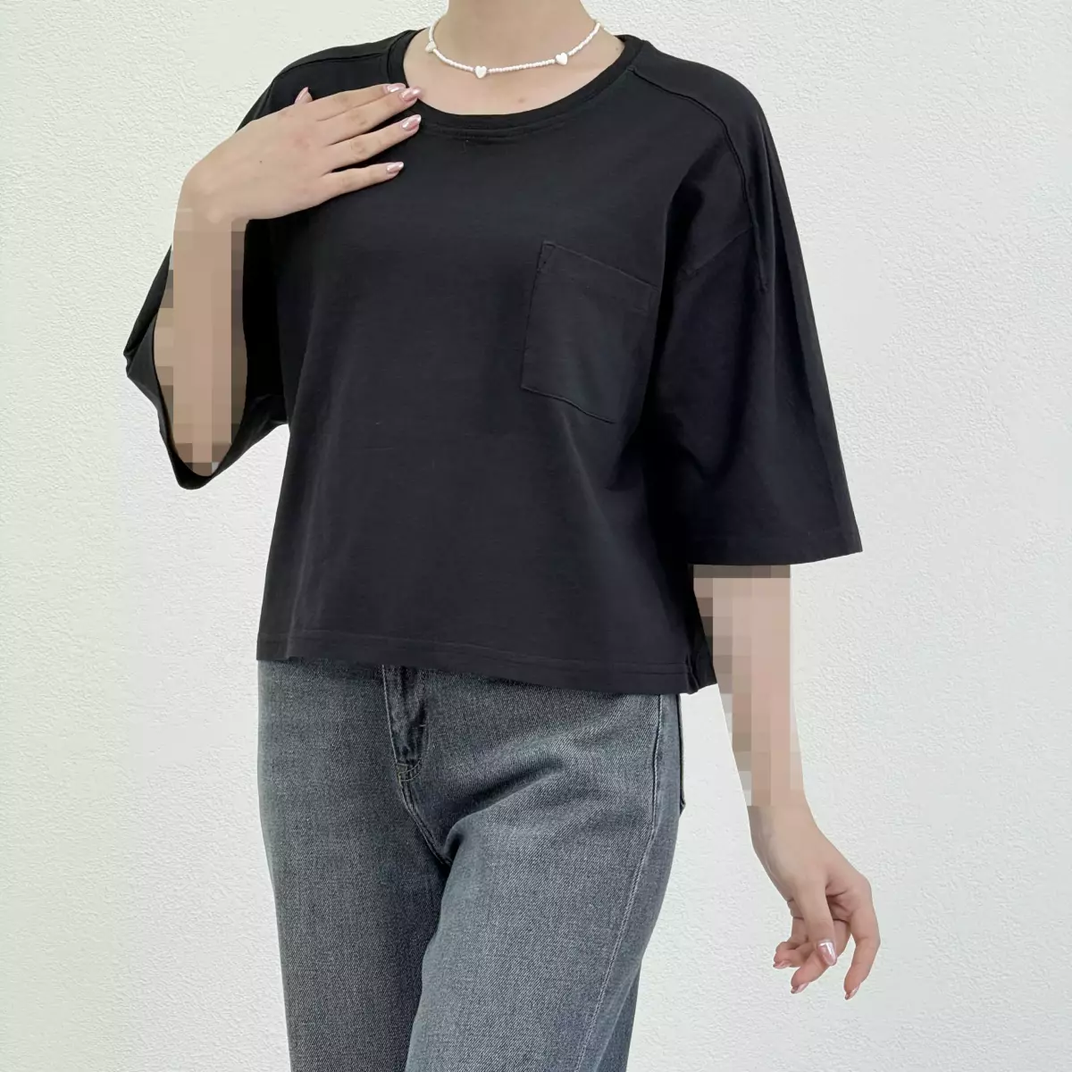 تیشرت زنانه باکسی GG