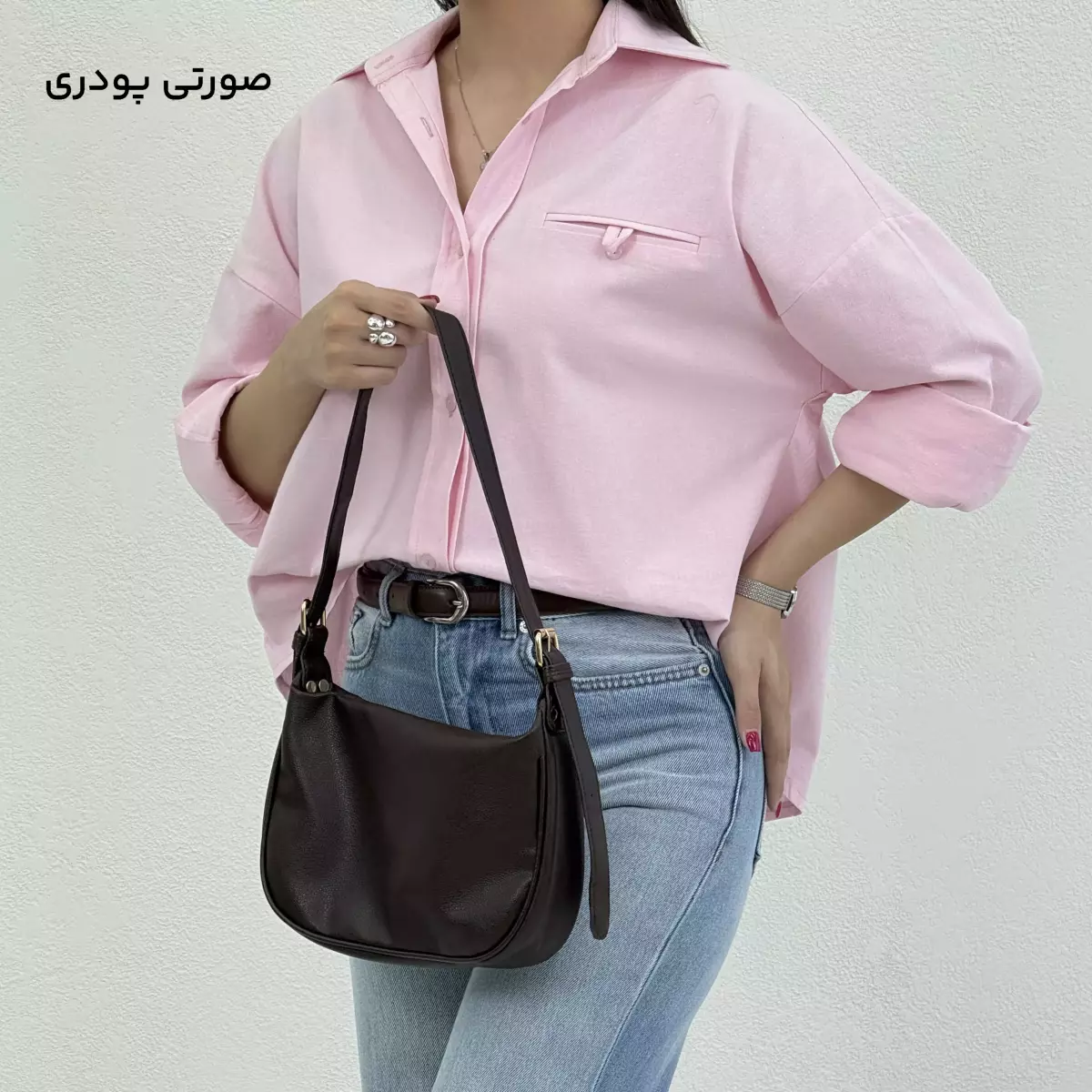 شومیز زنانه جیب نما