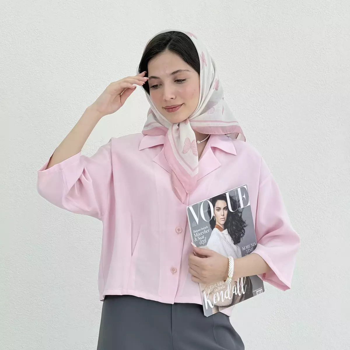 شومیز زنانه یقه انگلیسی