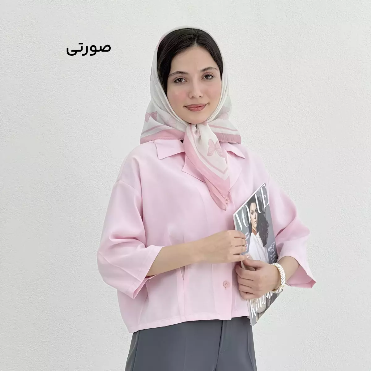 شومیز زنانه یقه انگلیسی