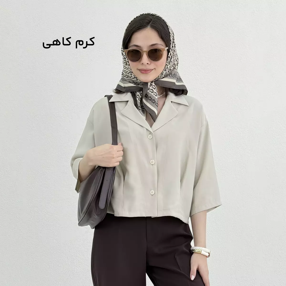 شومیز زنانه یقه انگلیسی