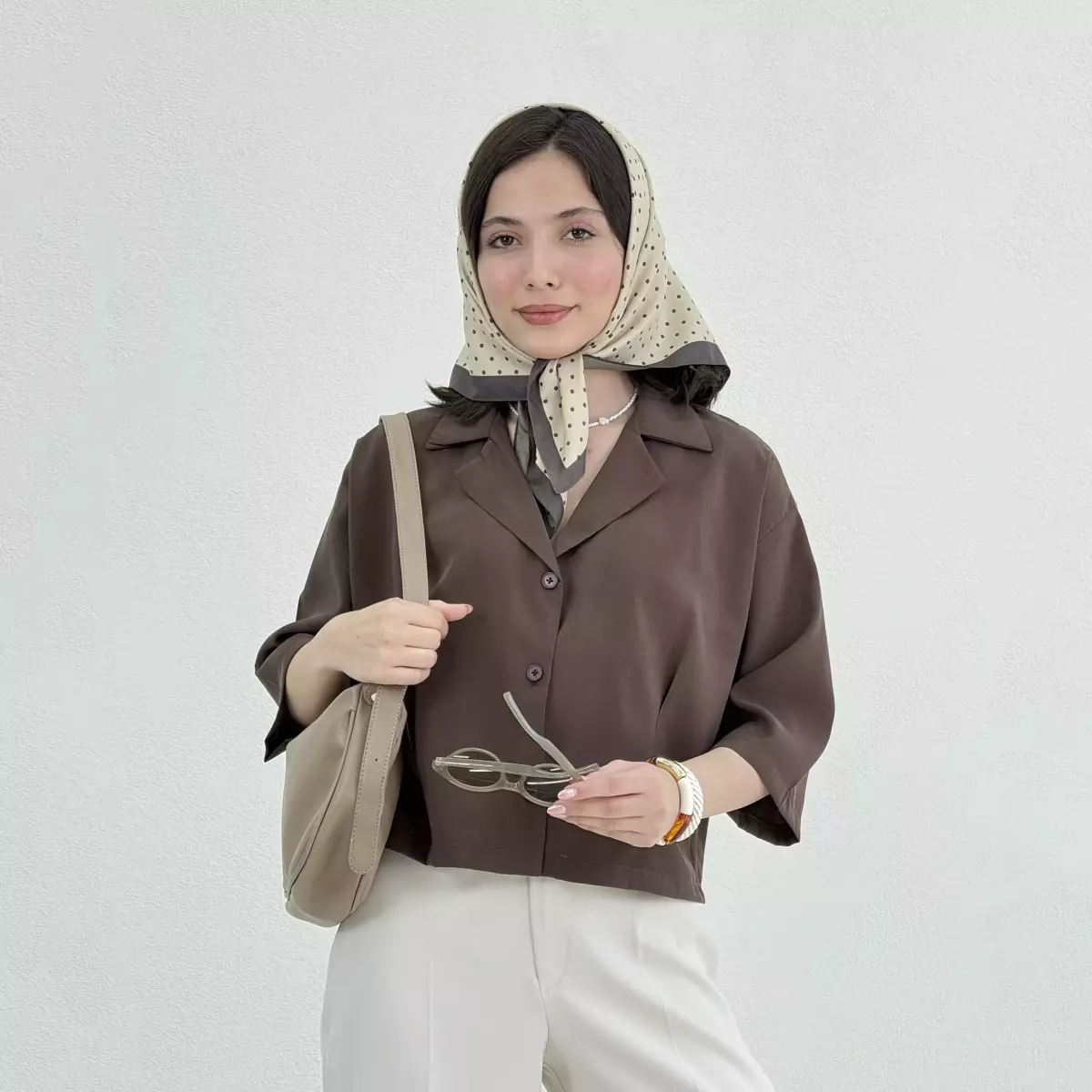 شومیز زنانه یقه انگلیسی