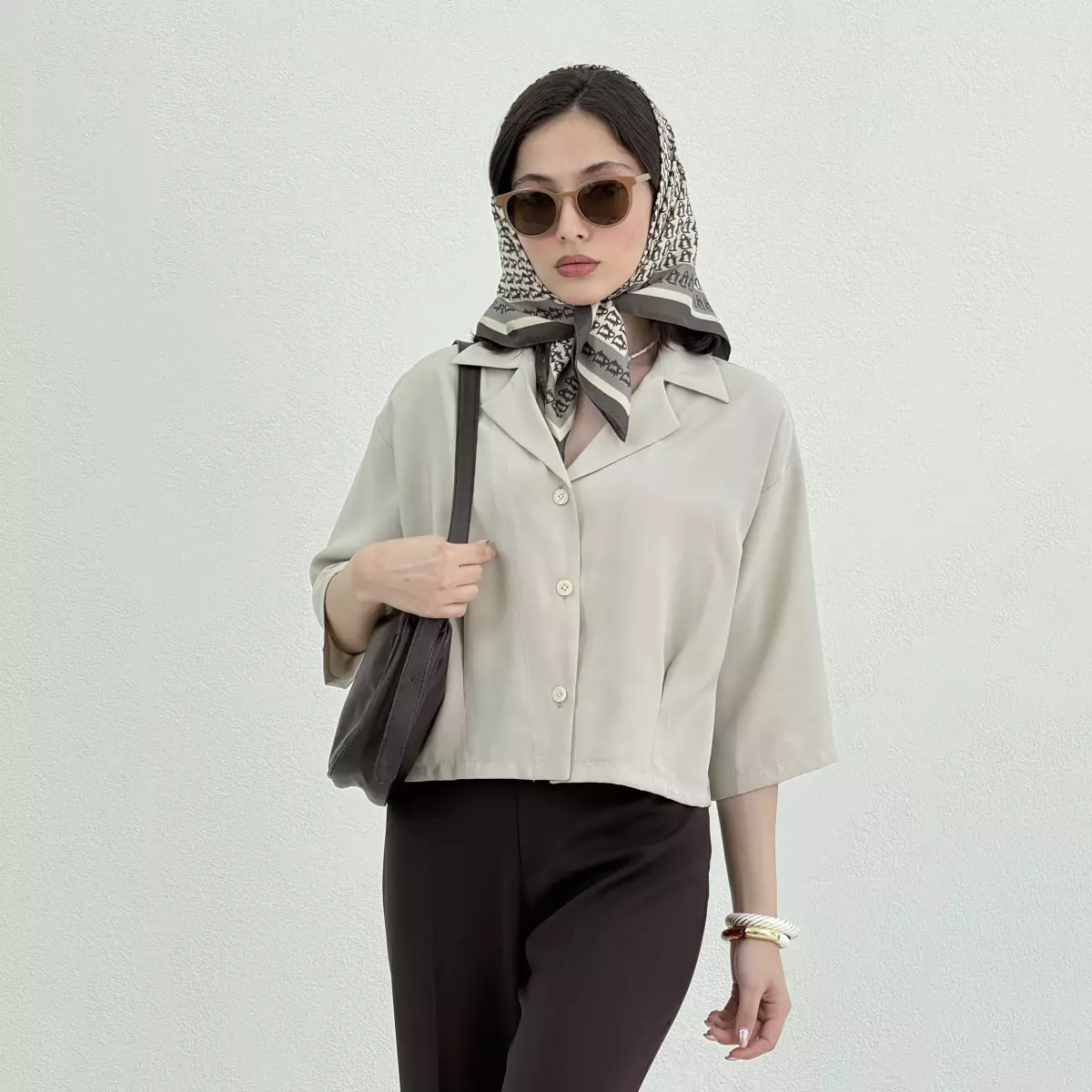 شومیز زنانه یقه انگلیسی