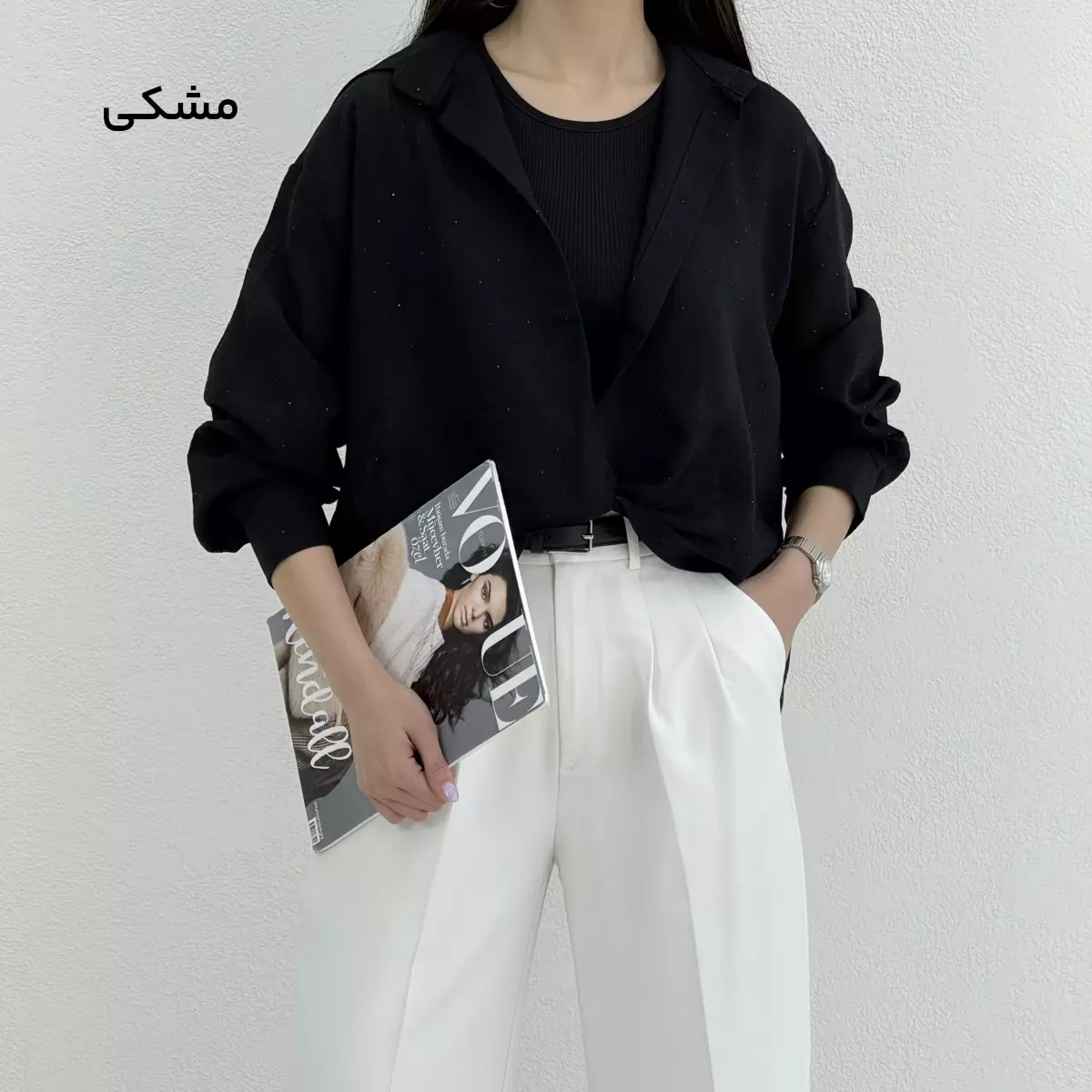 شومیز زنانه نگین دار