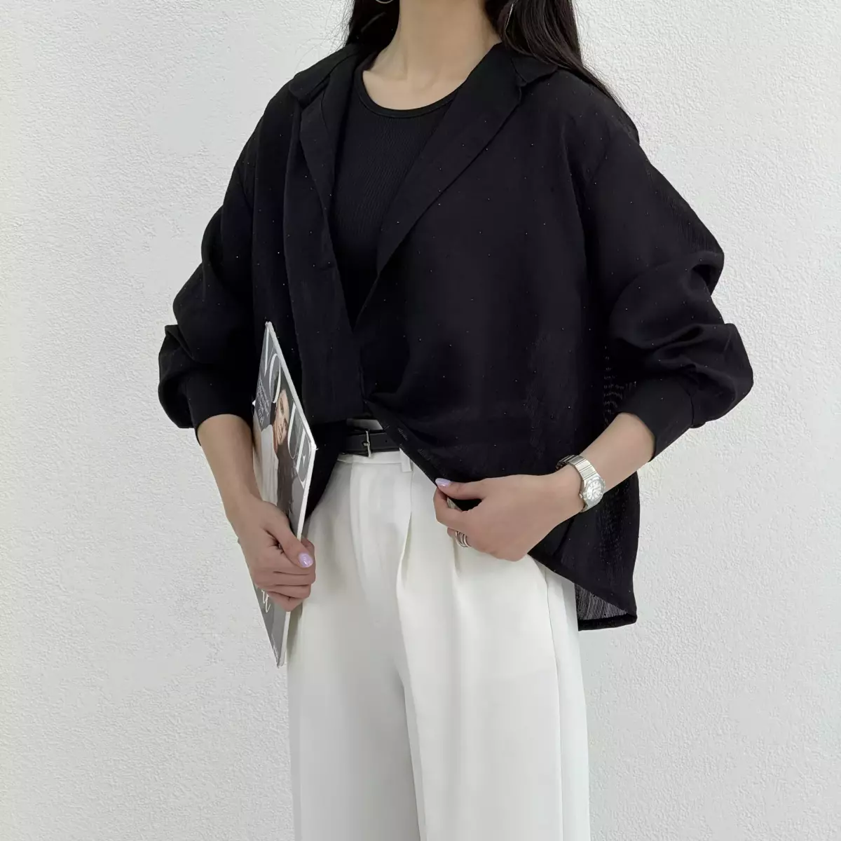 شومیز زنانه نگین دار