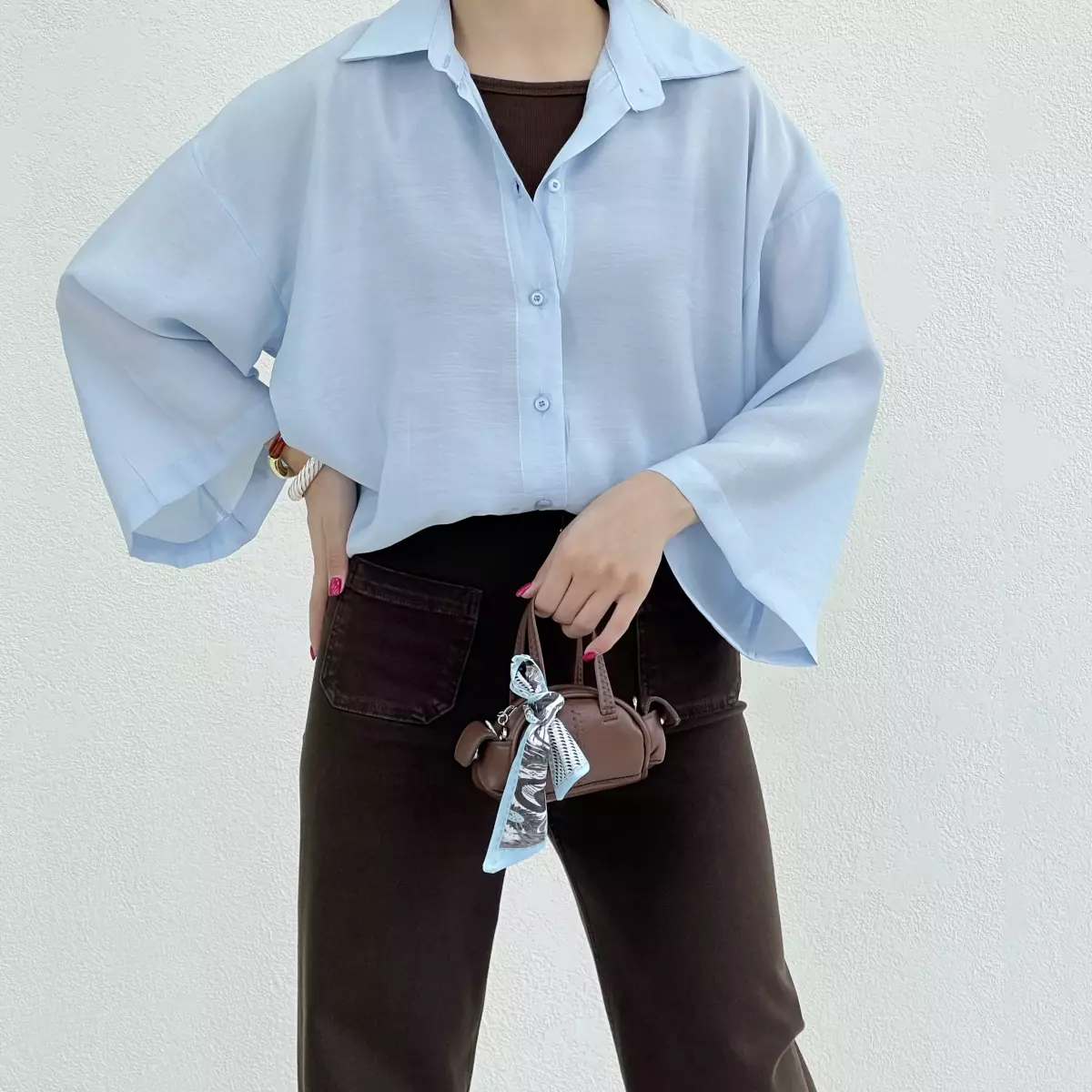 شومیز زنانه رنگی