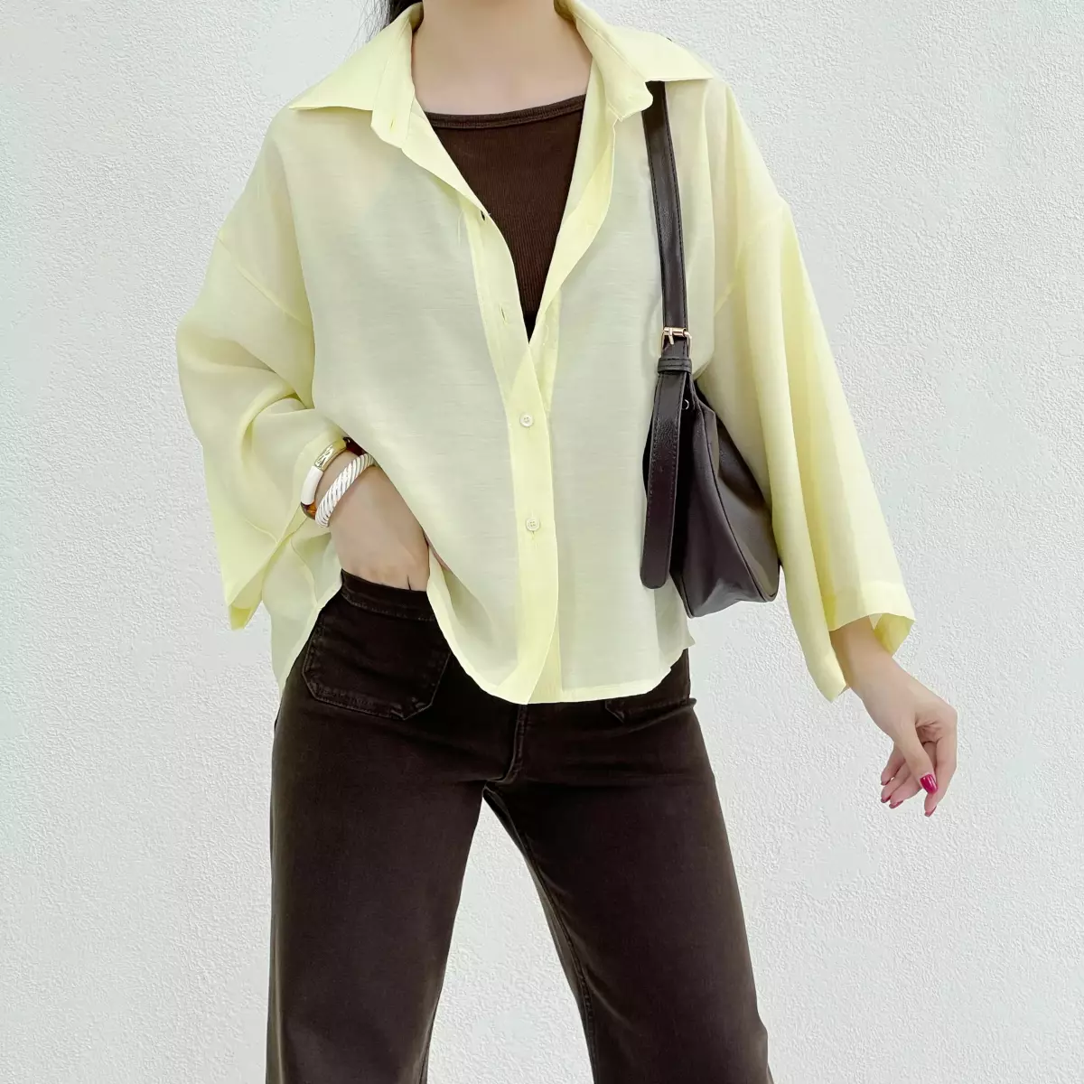 شومیز زنانه رنگی