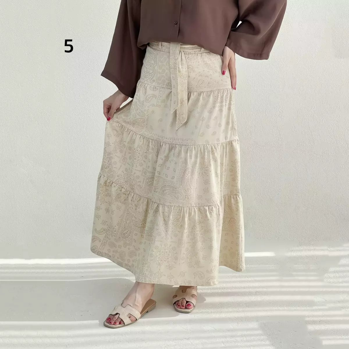 دامن زنانه طرحدار میکس