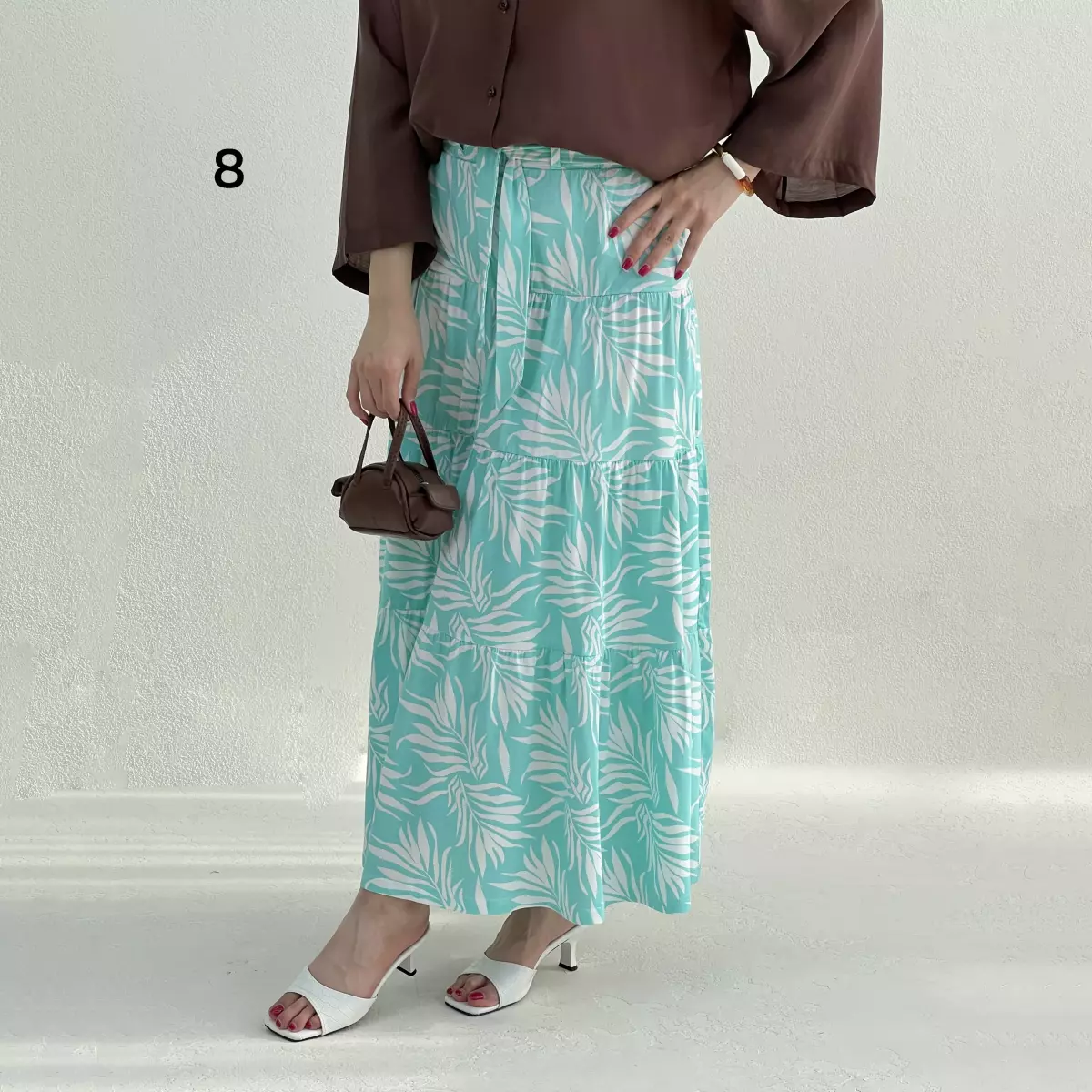 دامن زنانه طرحدار میکس
