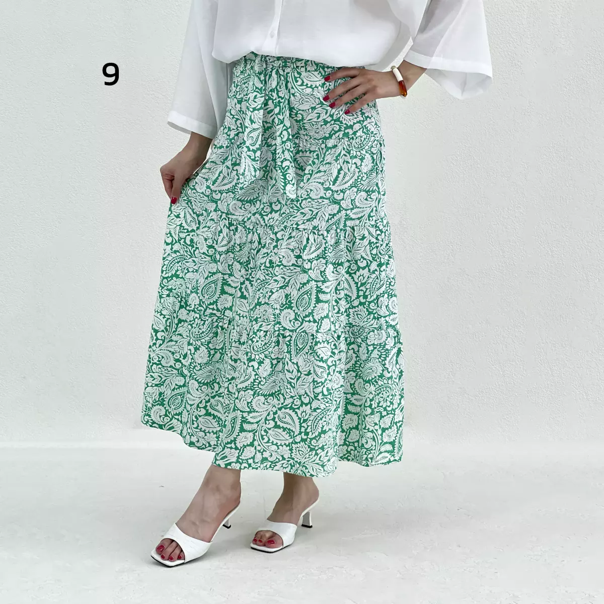 دامن زنانه طرحدار میکس