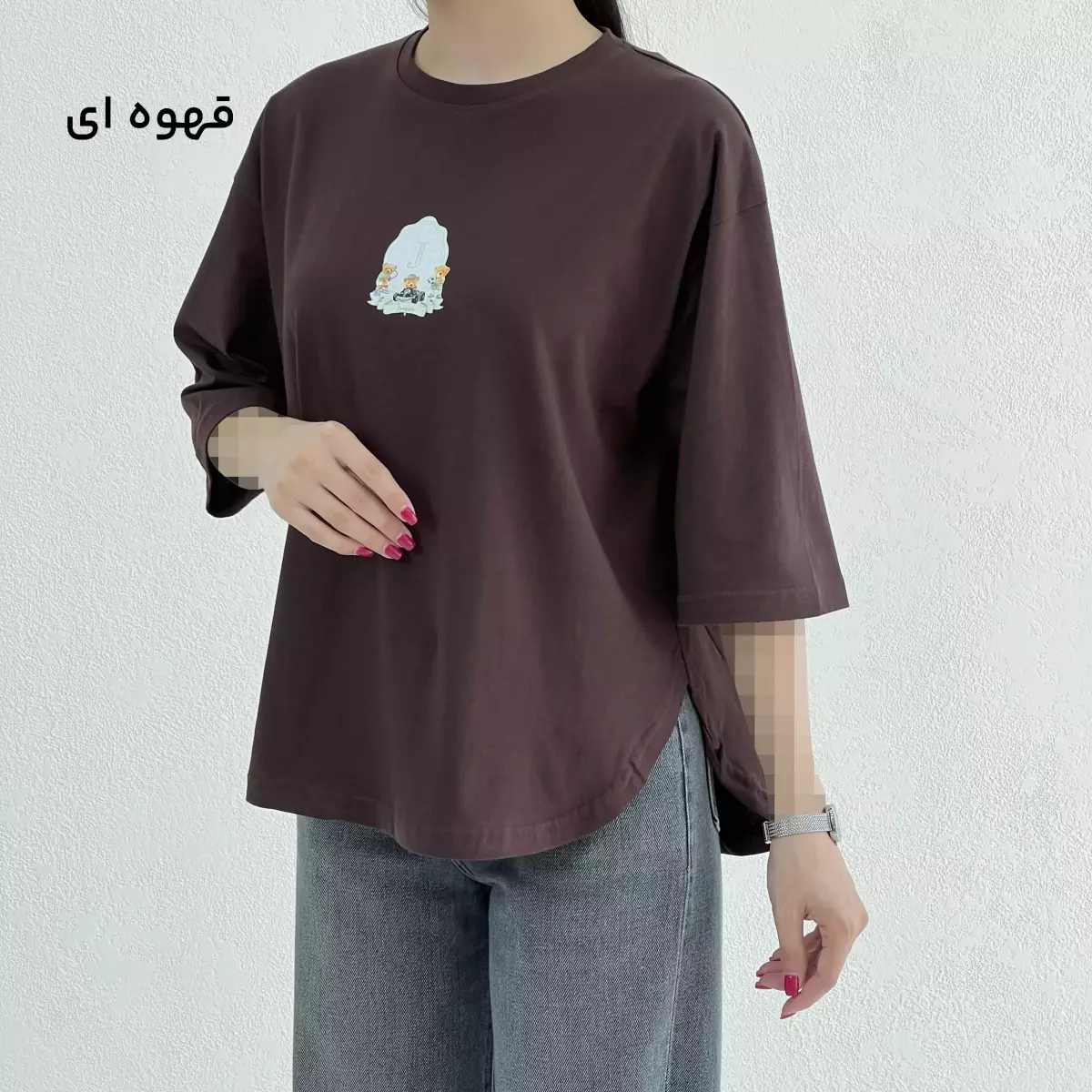 تیشرت زنانه باکسی المپیک
