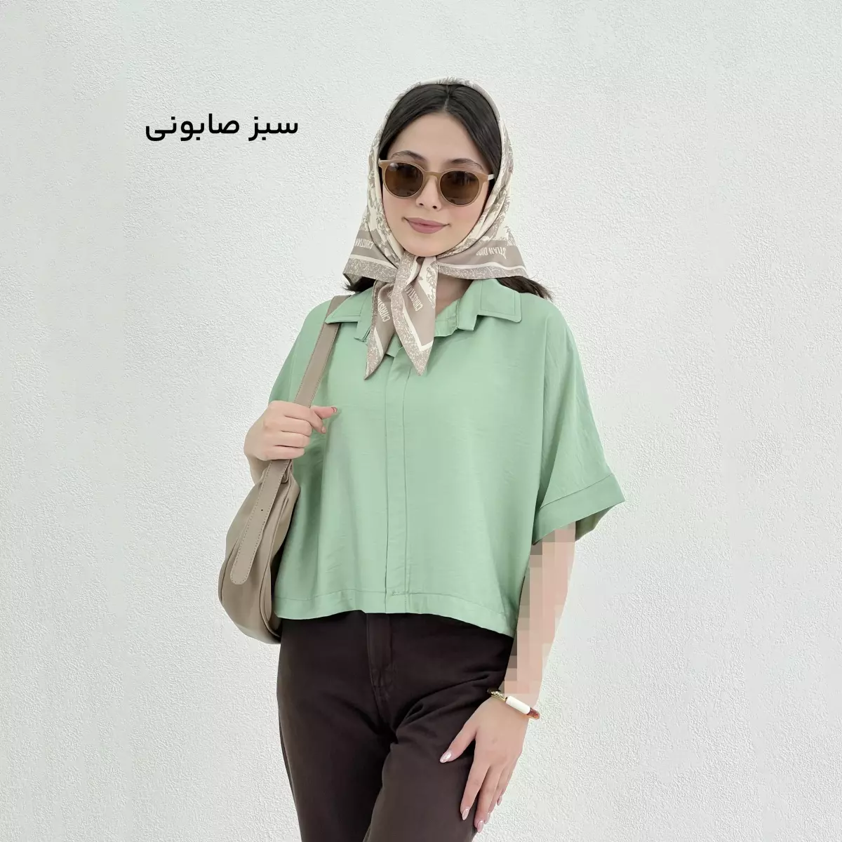 شومیز کراپ زنانه