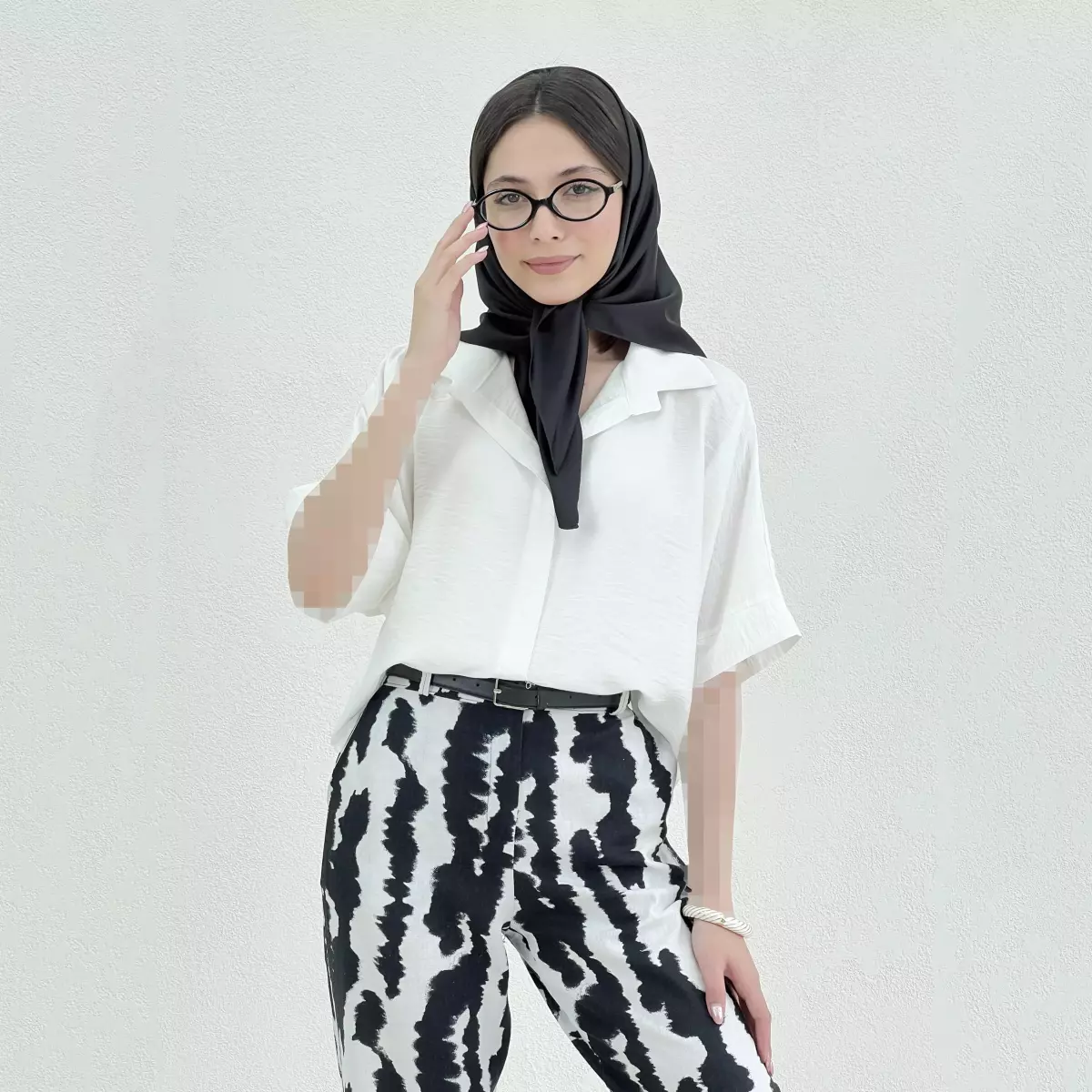 شومیز کراپ زنانه