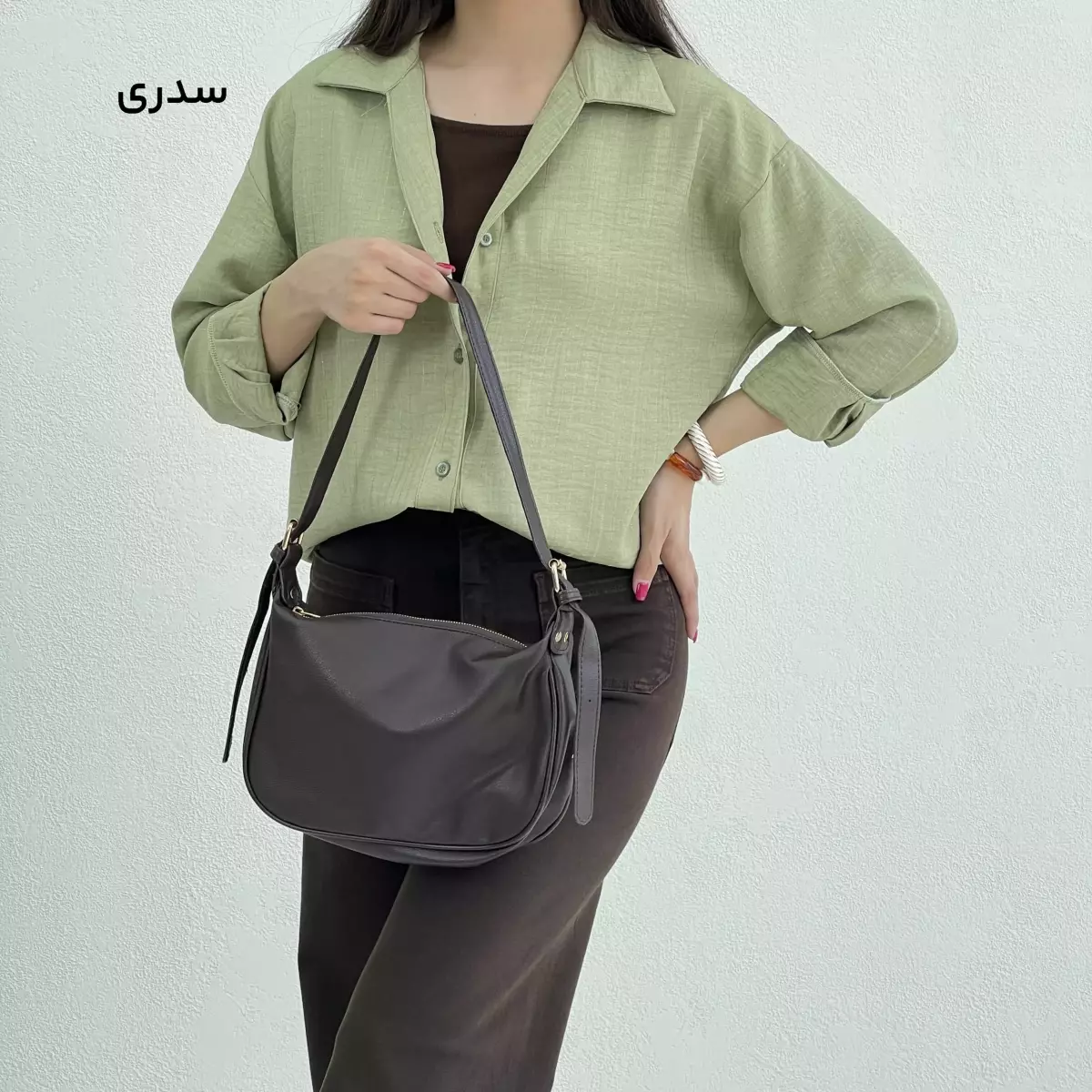 شومیز زنانه پشت دکمه