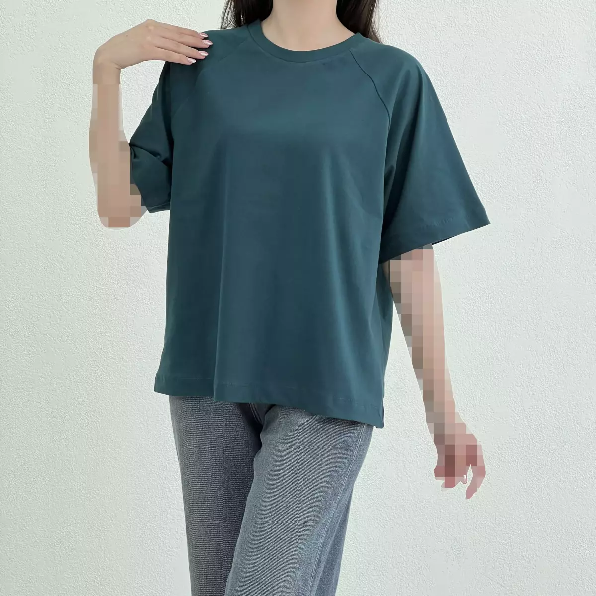 تیشرت زنانه آستین رگلان