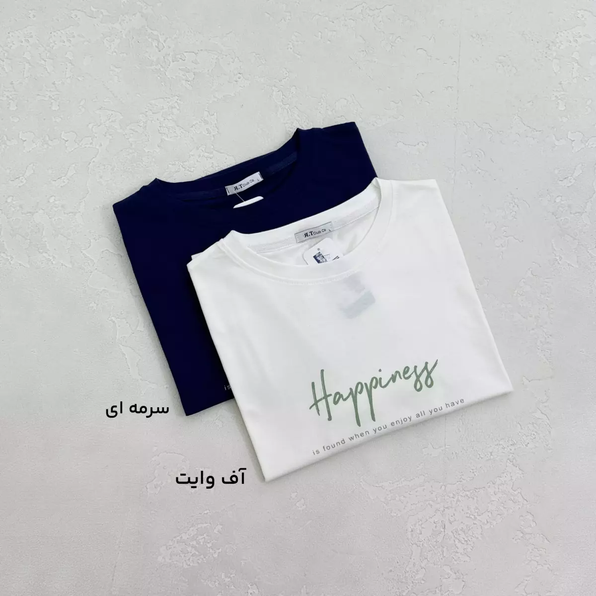 تیشرت زنانه یقه گرد