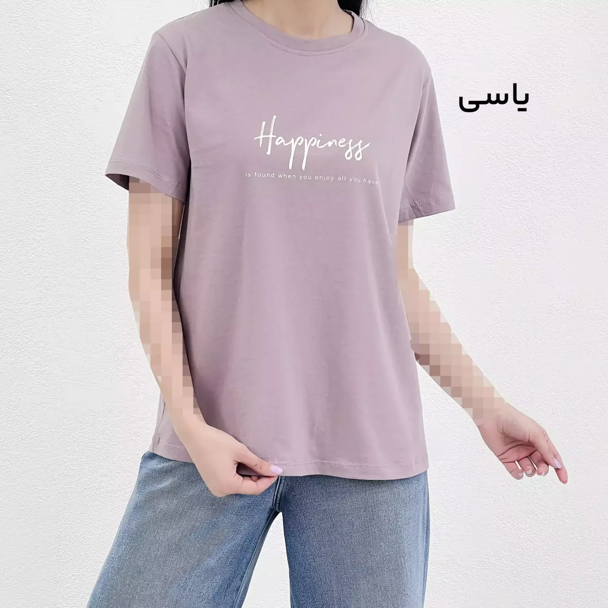 تیشرت زنانه یقه گرد