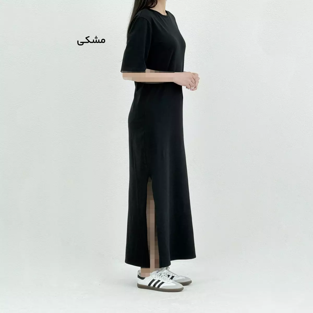 پیراهن بلند زنانه یقه گرد H&M
