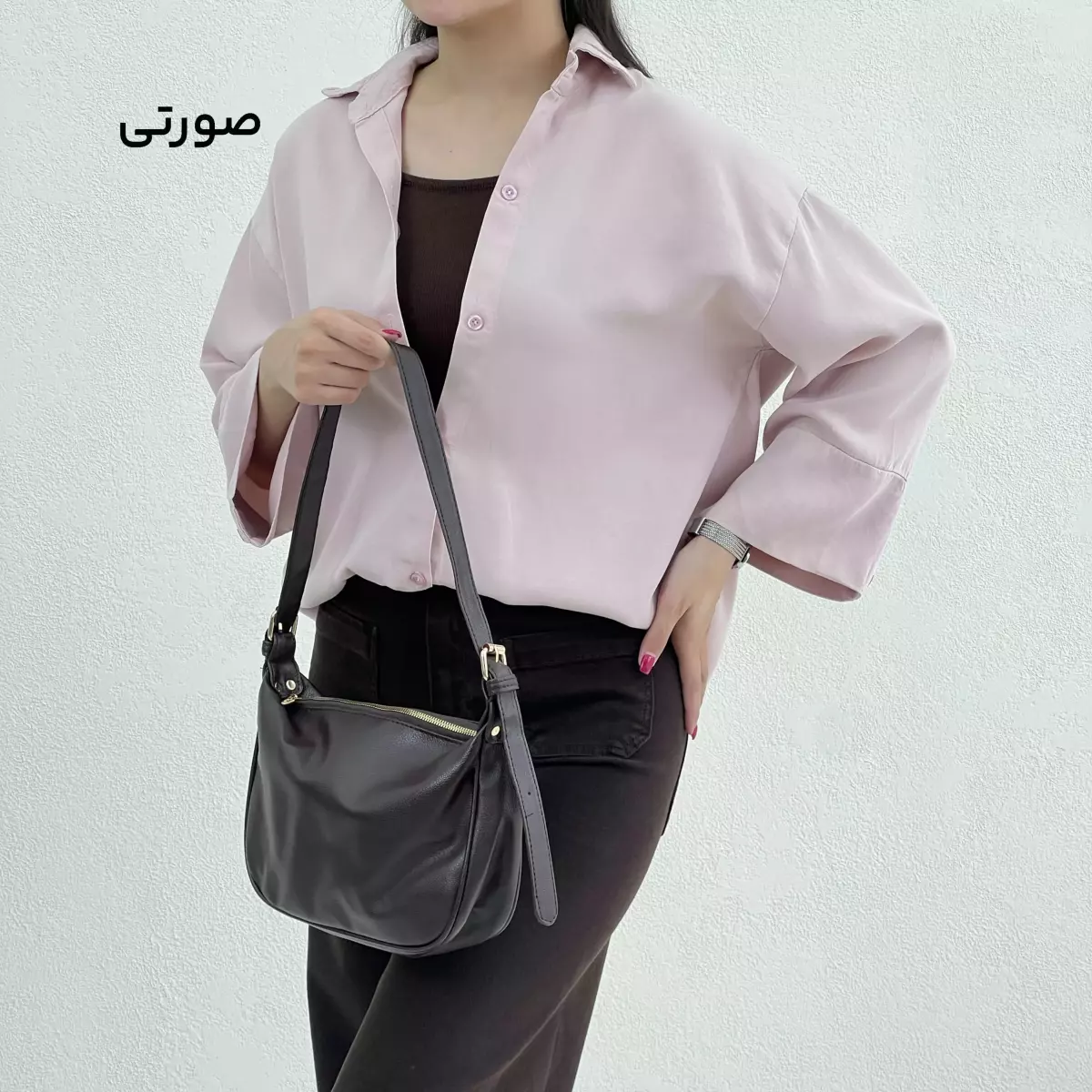 شومیز زنانه آستین سه دکمه