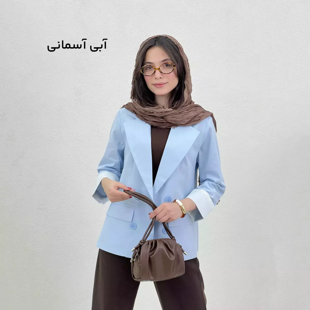 کت زنانه لینن یقه انگلیسی