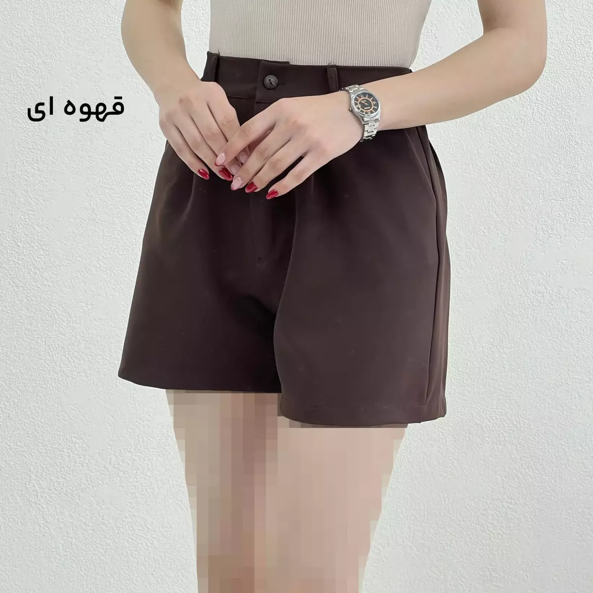 شلوارک زنانه کرپ مازراتی