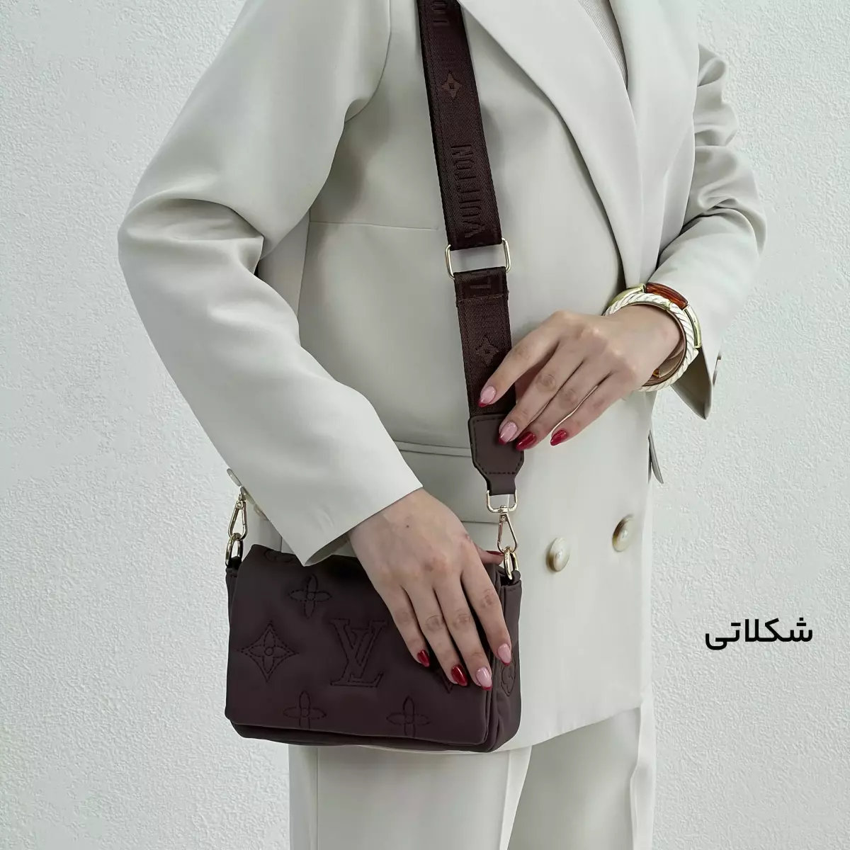 کیف زنانه طرحدار LV