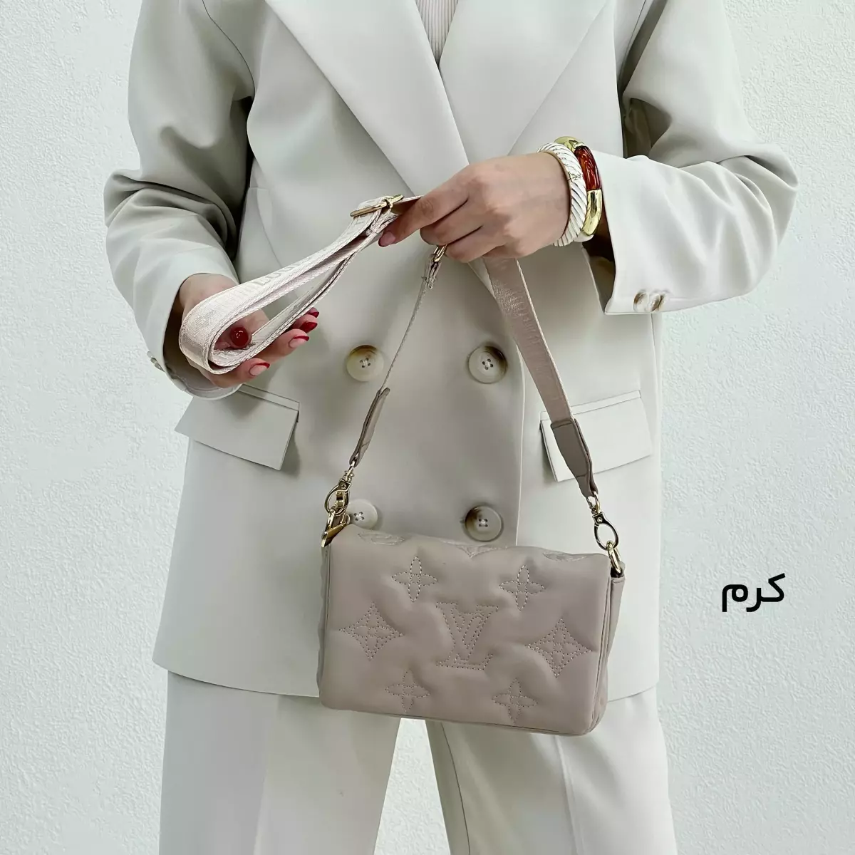 کیف زنانه طرحدار LV