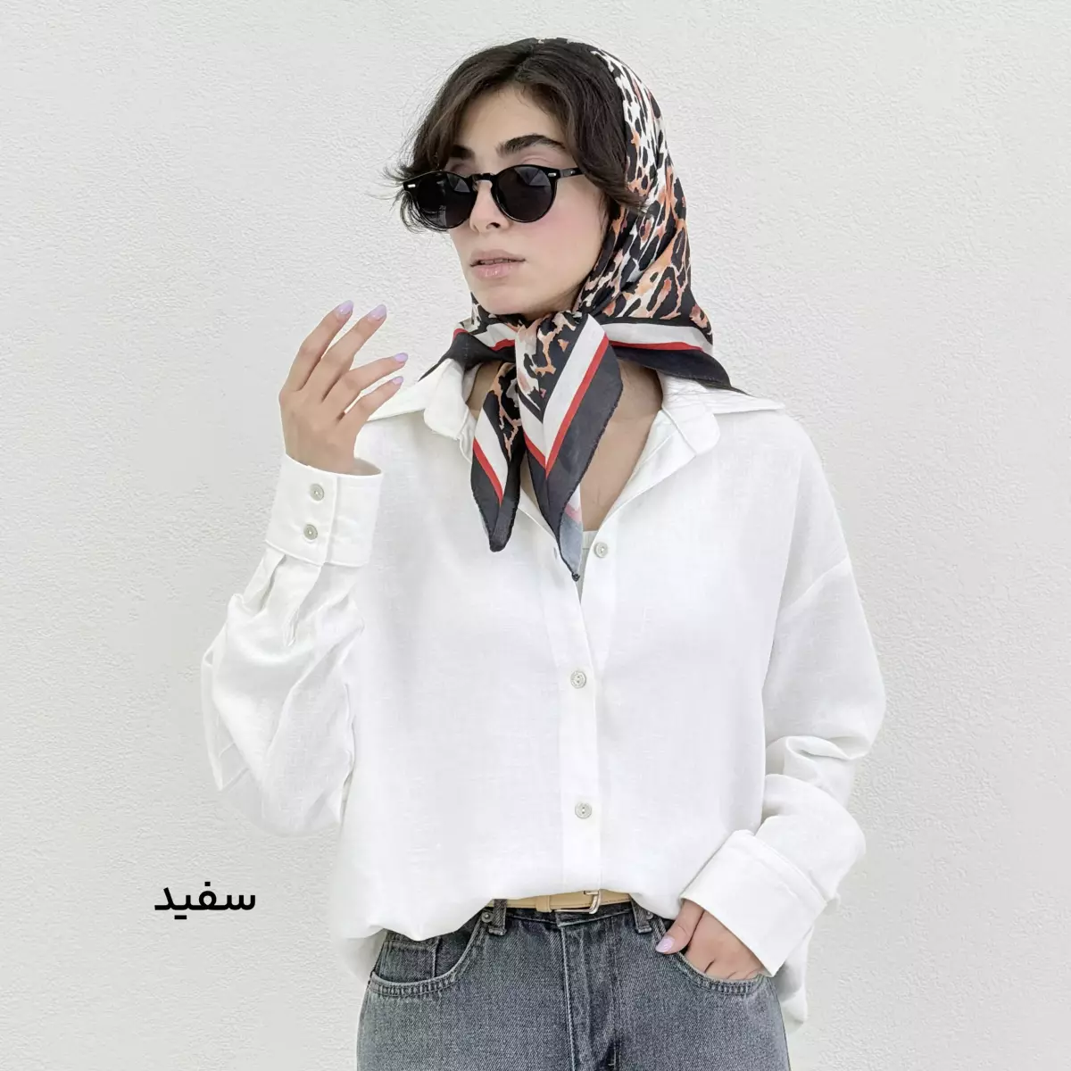 شومیز زنانه لینن پرمیوم