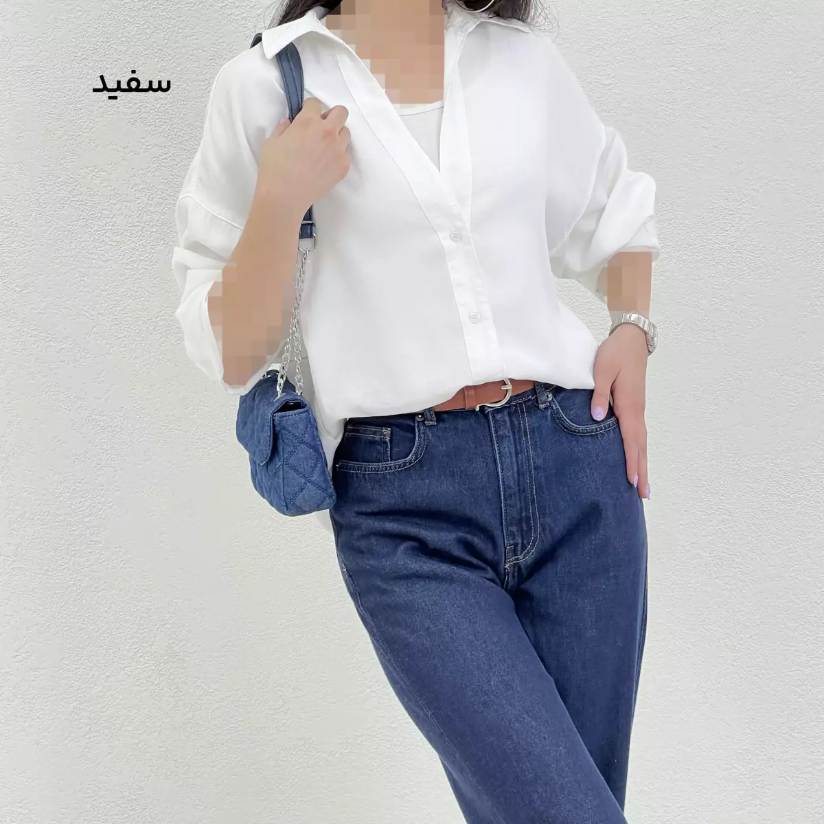 شومیز زنانه کتان سیلک