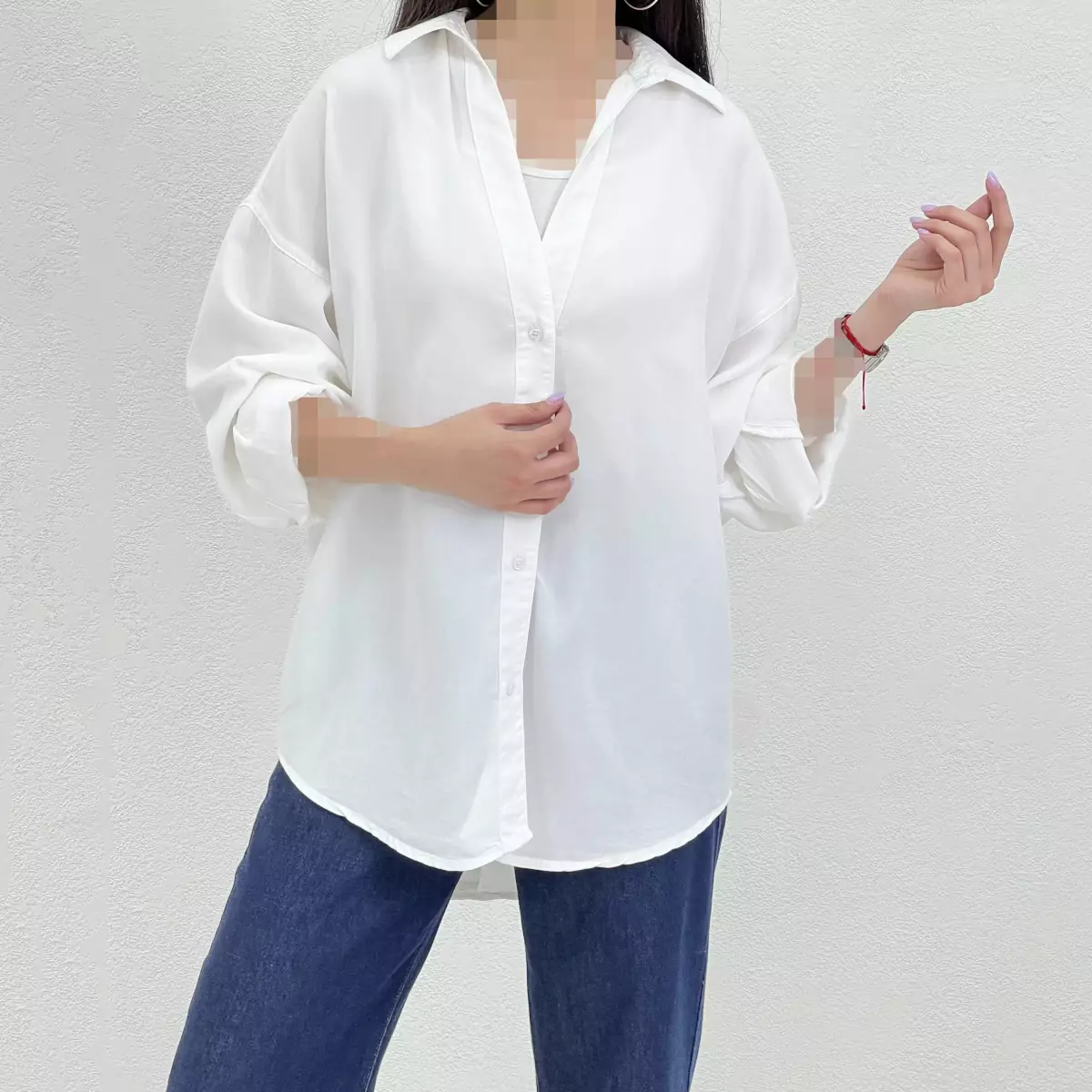 شومیز زنانه کتان سیلک