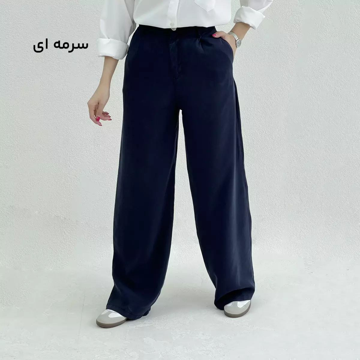 شلوار پارچه ای زنانه پشت کشی