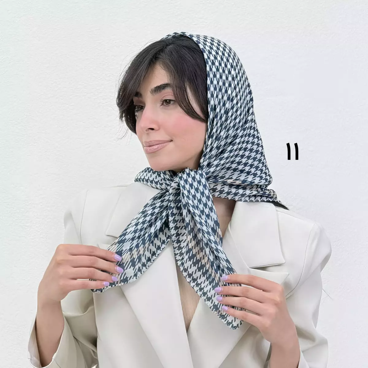 مینی اسکارف زنانه طرحدار
