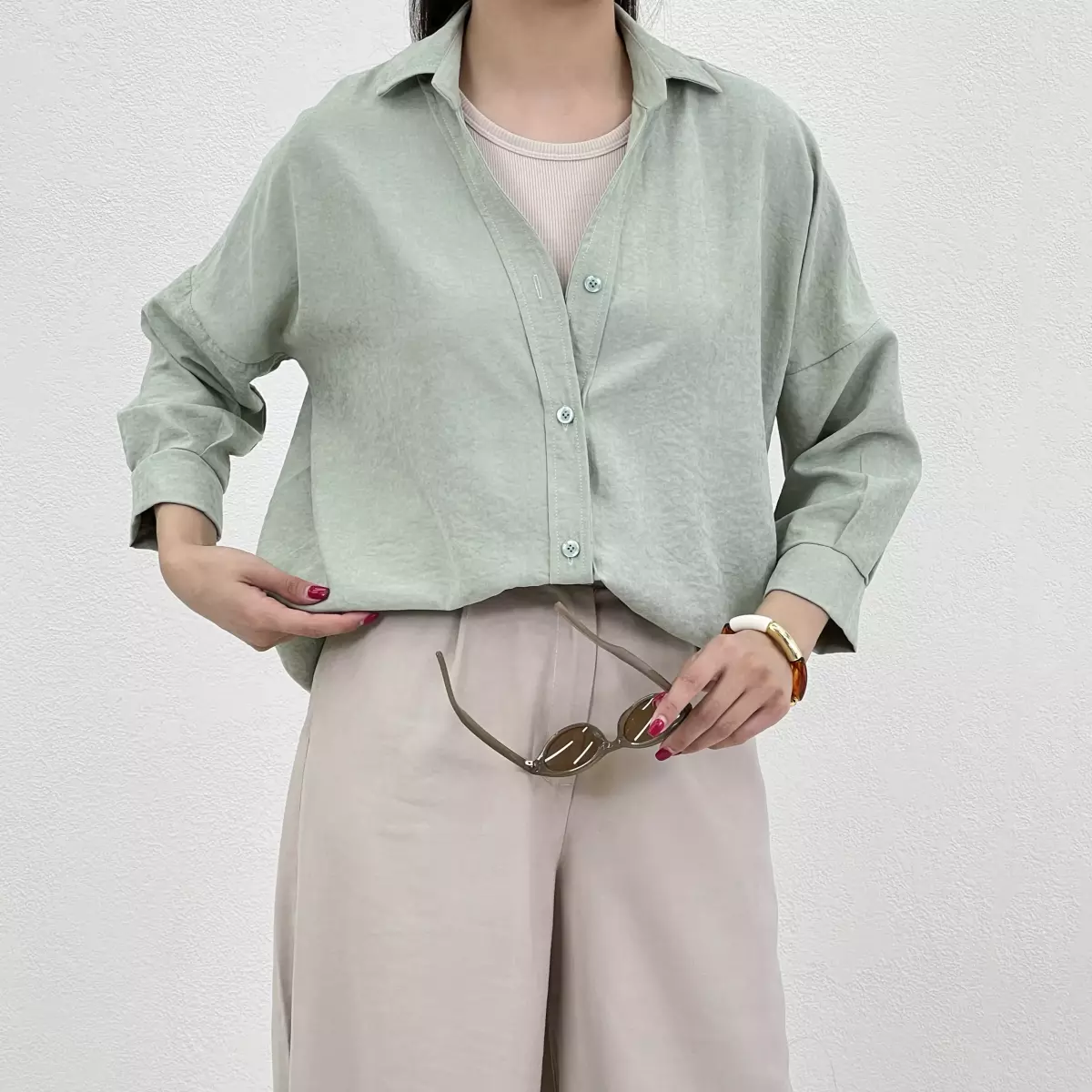 شومیز زنانه پاستلی