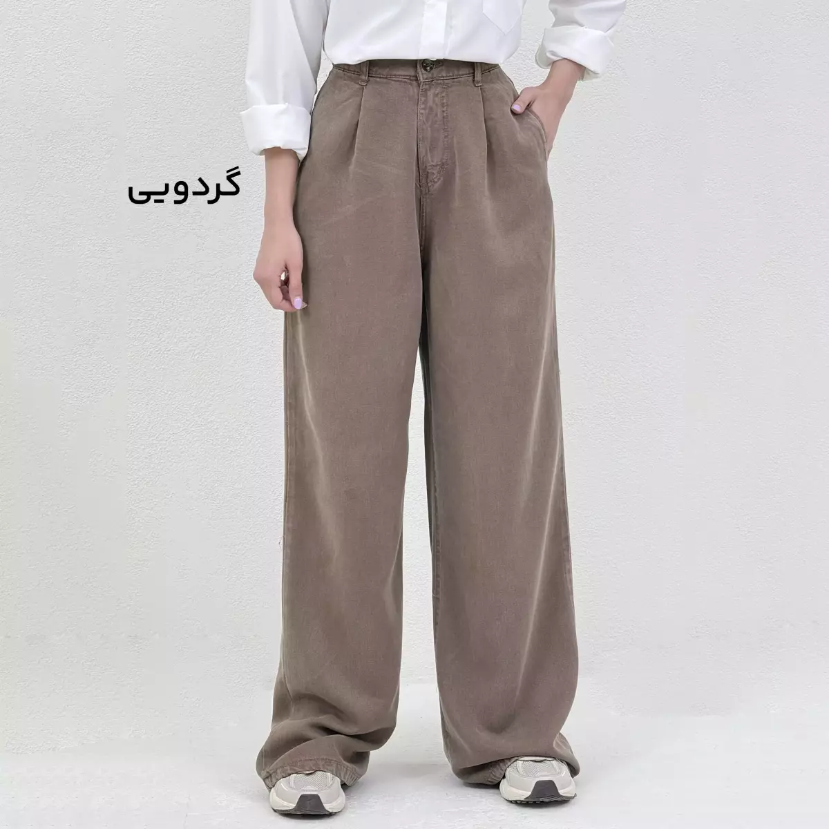 شلوار پارچه ای زنانه بگ سیلک