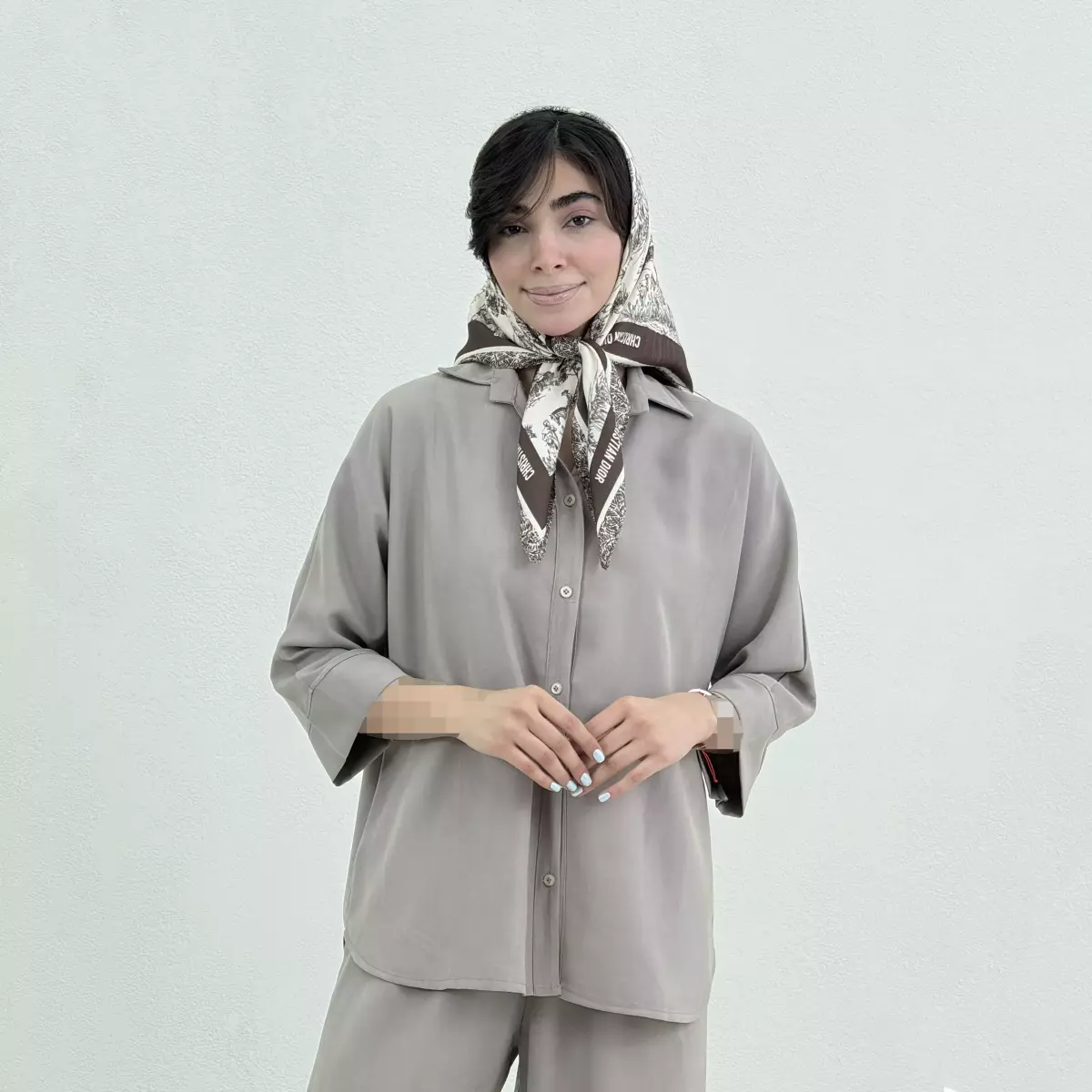 ست اسپرت زنانه سیلک شومیز شلوار