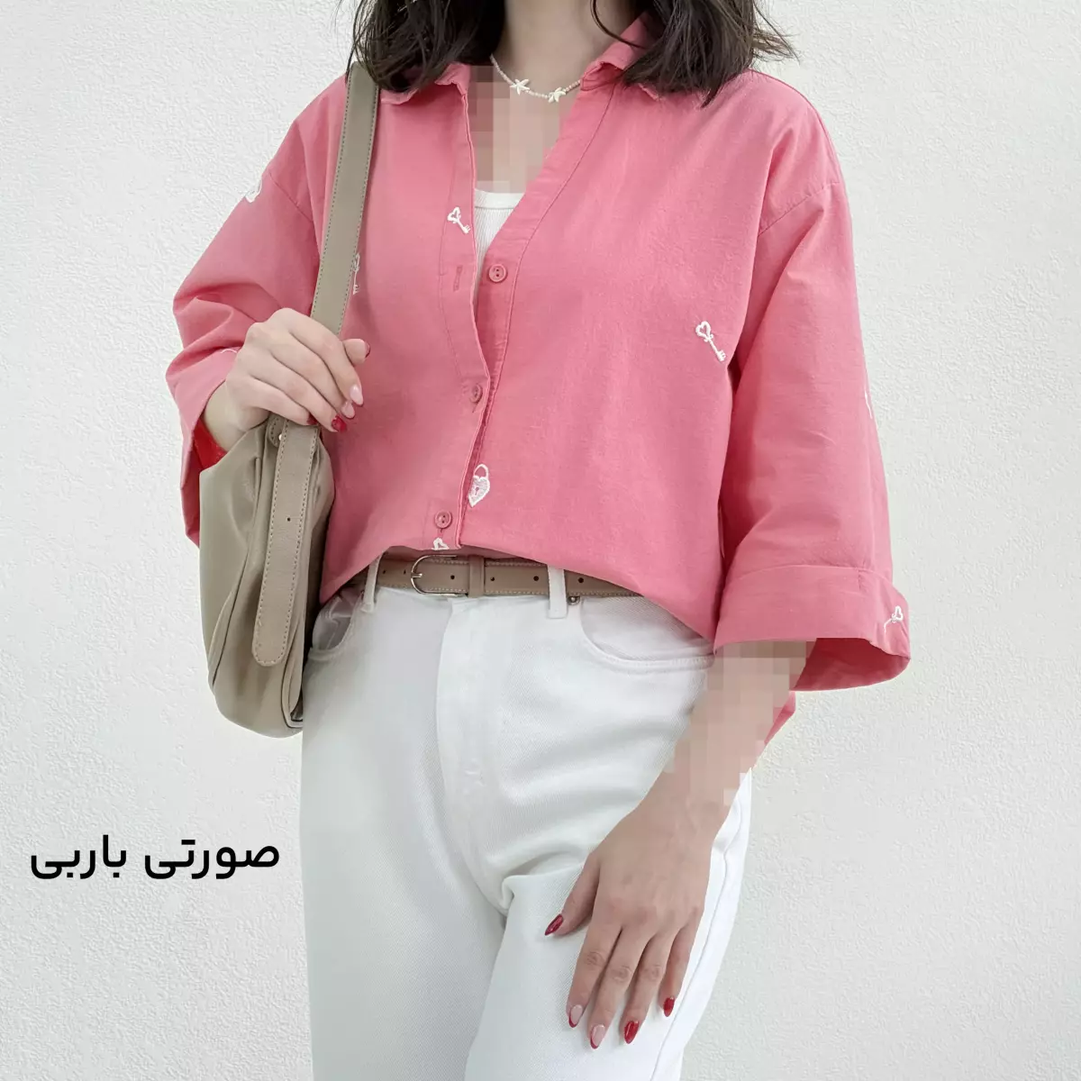 شومیز زنانه قفل و کلید