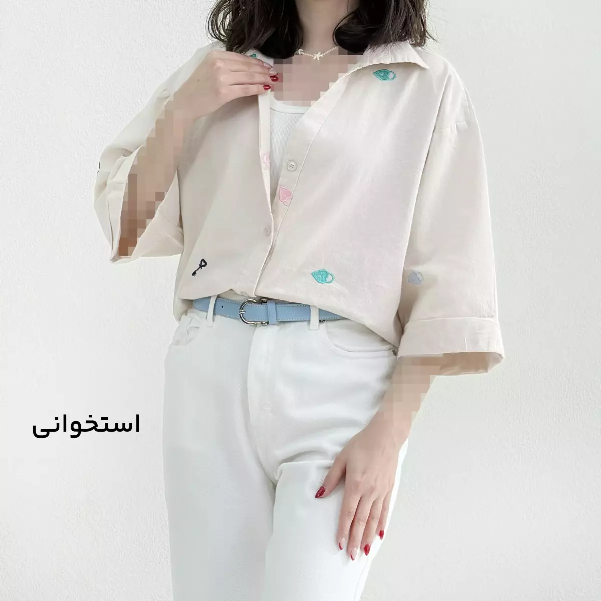 شومیز زنانه قفل و کلید