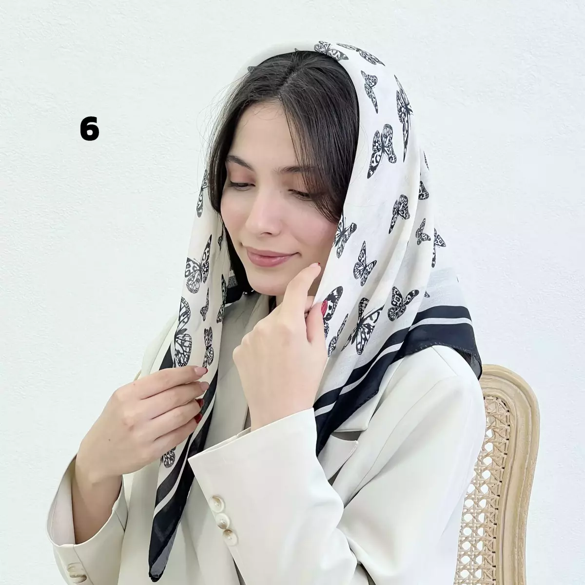 مینی اسکارف زنانه طرحدار