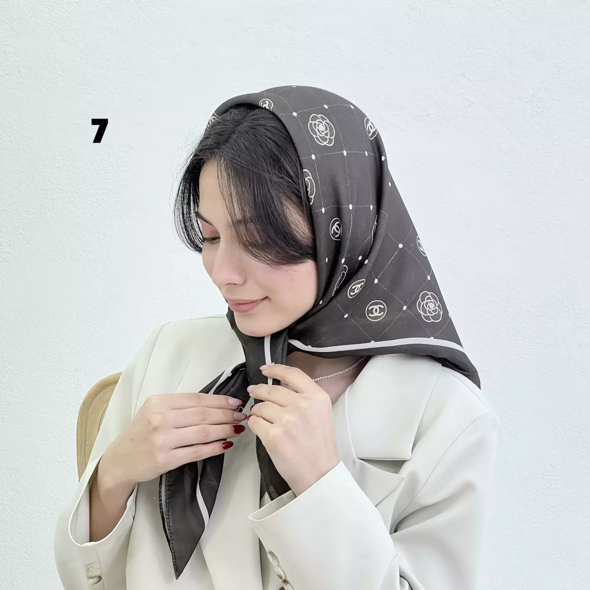 مینی اسکارف زنانه طرحدار