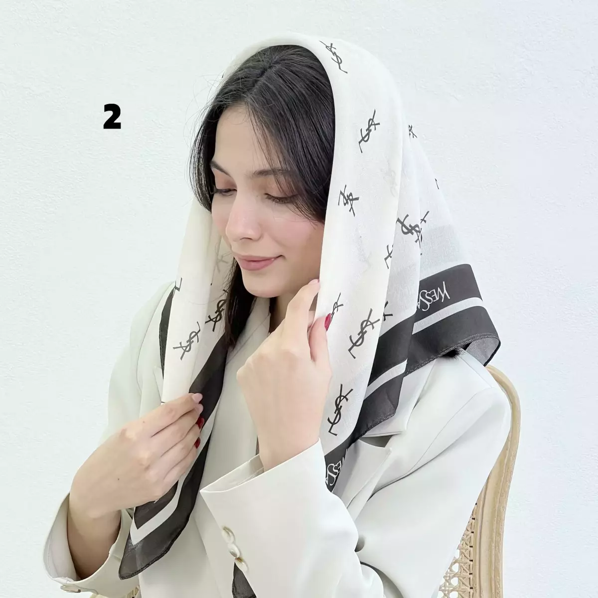 مینی اسکارف زنانه طرحدار