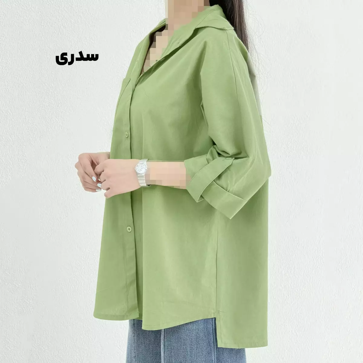 شومیز زنانه تک جیب