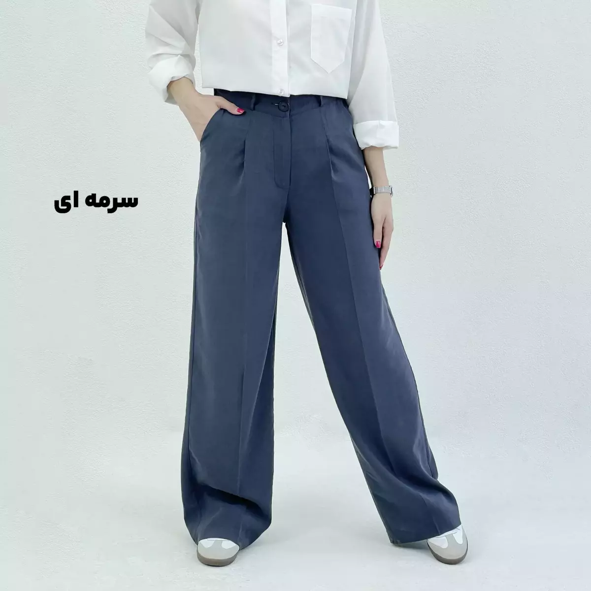 شلوار پارچه ای زنانه سیلک