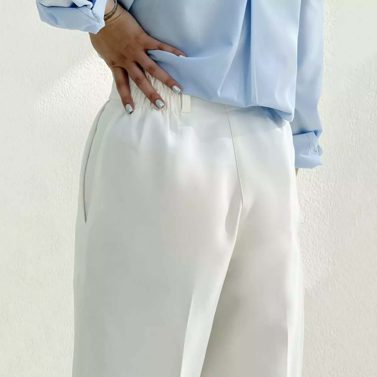 شلوار پارچه ای زنانه کرپ