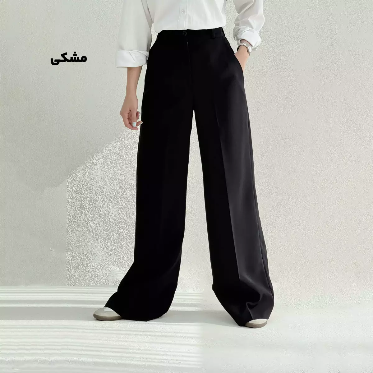شلوار پارچه ای زنانه کرپ