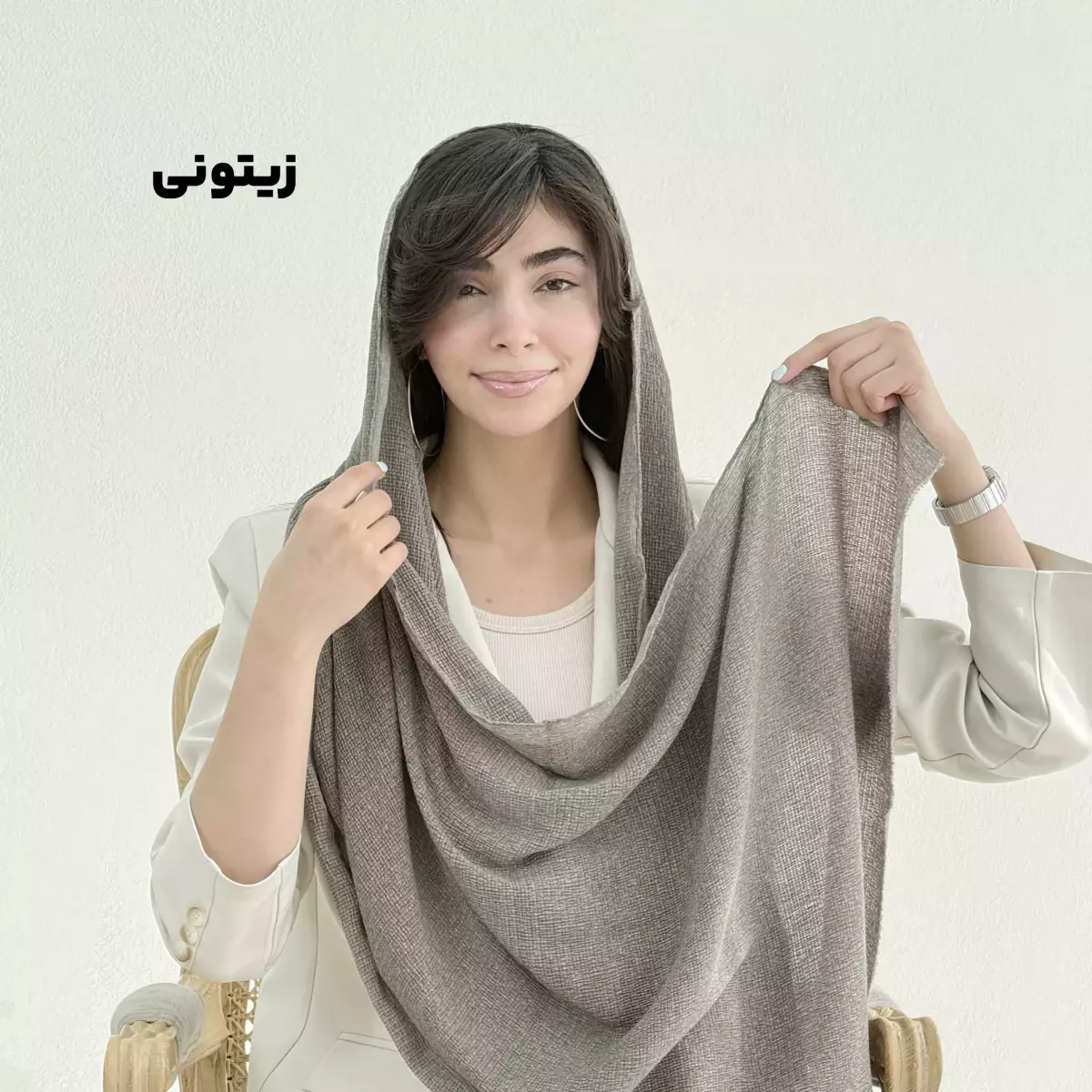شال زنانه بهاره
