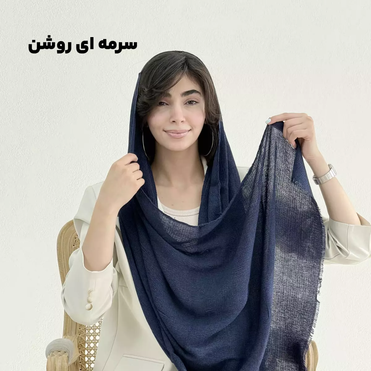 شال زنانه بهاره