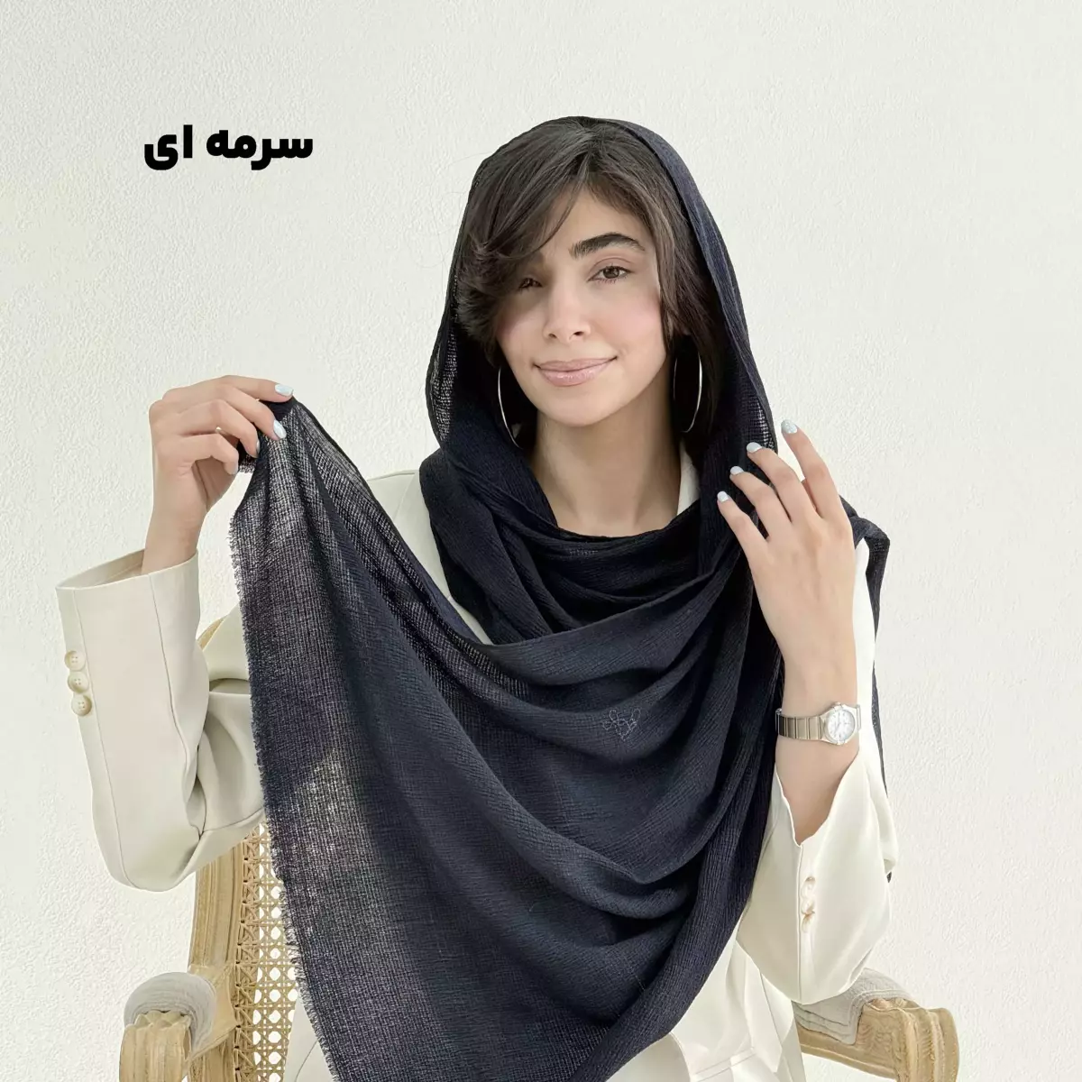 شال زنانه بهاره