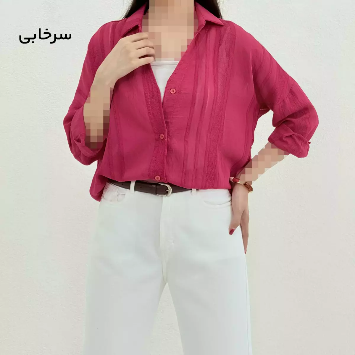 شومیز زنانه راموس شیشه ای